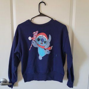Disney's Stitch christmas themed sweater XS